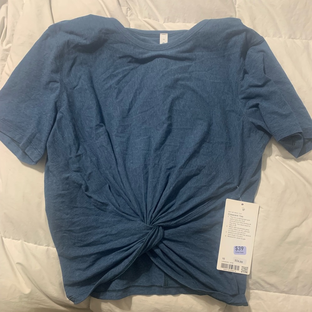 Lululemon Crescent Tee NWT size 10